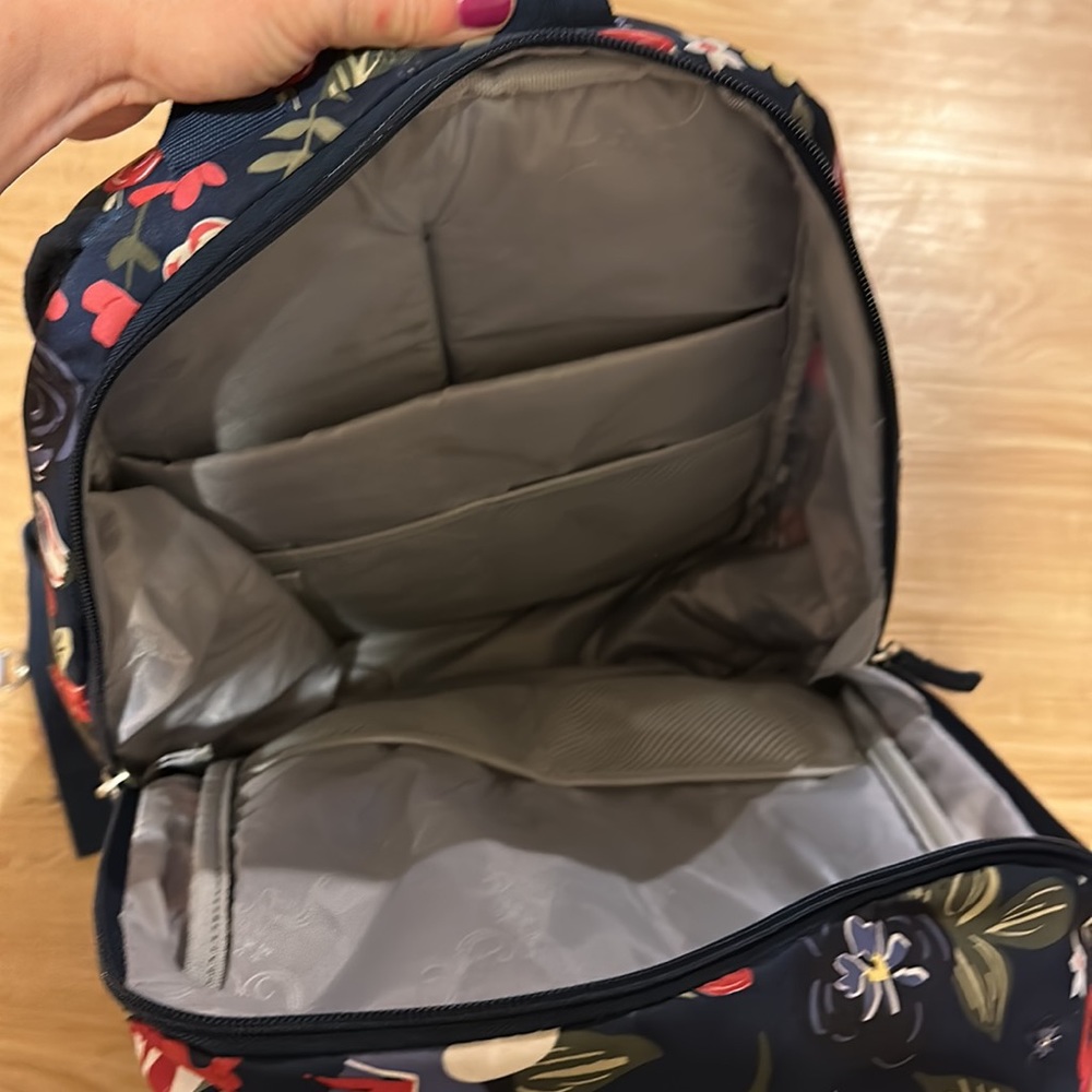 Jujube - Ju Ju Be - Backpack. Baby bag, floral print, like new - Picture 3 of 4
